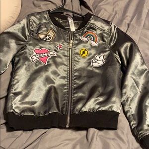 Girls bomber jacket